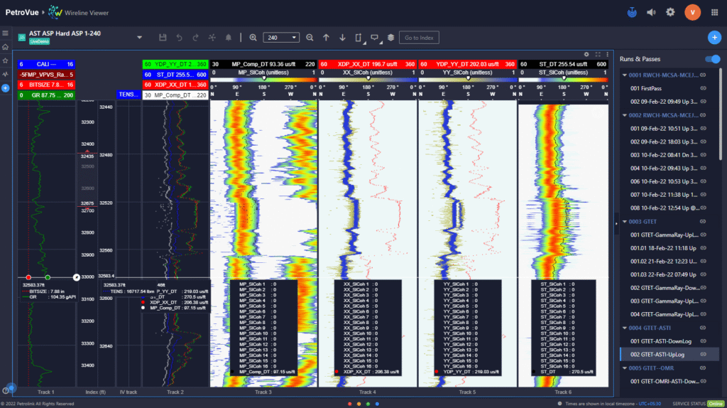 PetroVue-Wireline Viewer
